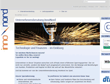 Tablet Screenshot of innonord.de